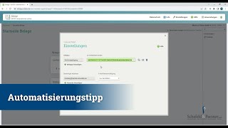 Automatisierungstipp - Datev Unternehmen Online - Schafeld Partner