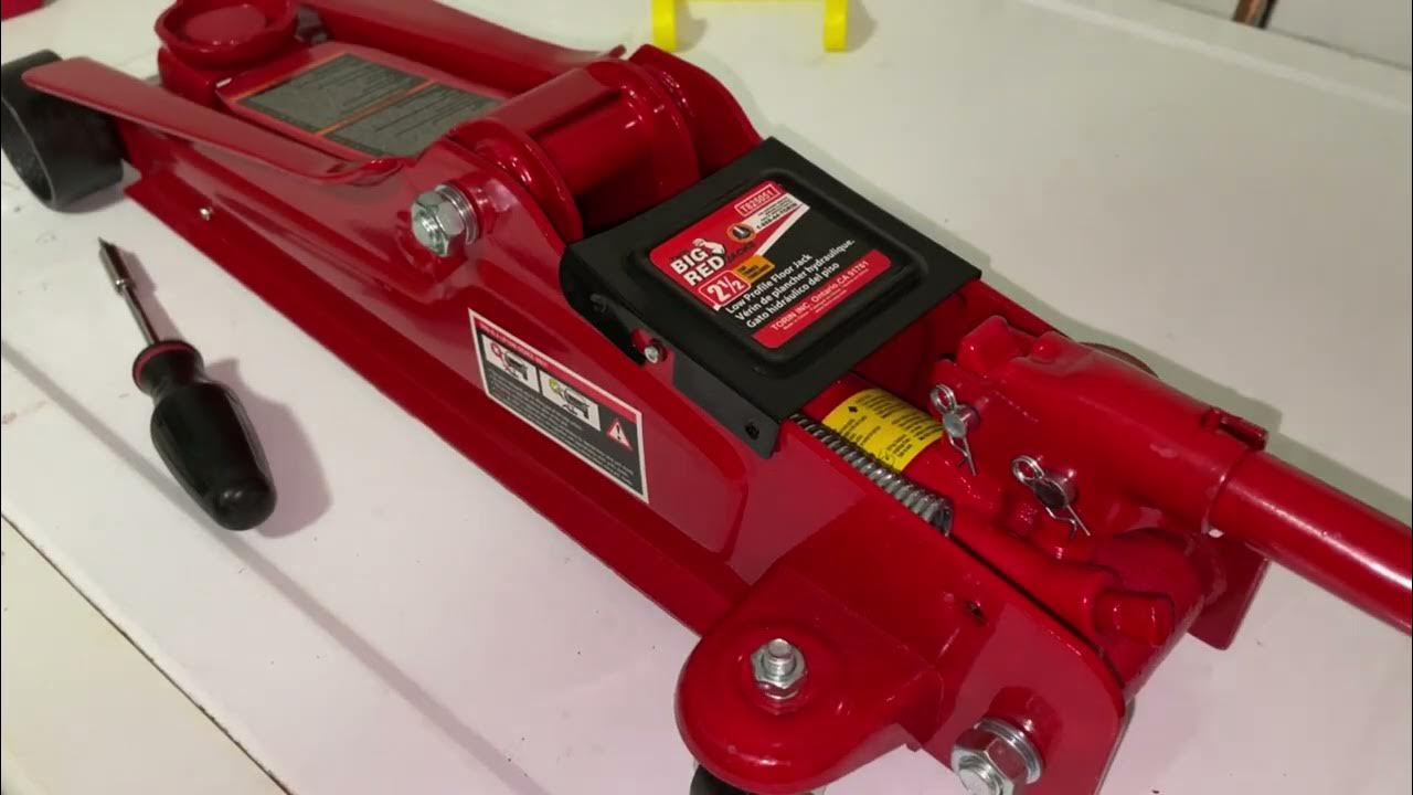 How To Refill And Purge A Hydraulic Floor Jack YouTube