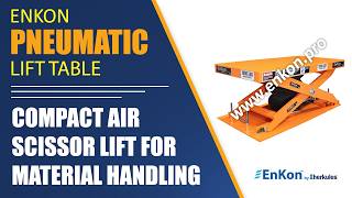 v1704 01 enkon compact pneumatic scissor lift table material handling yacht designs manufacturer