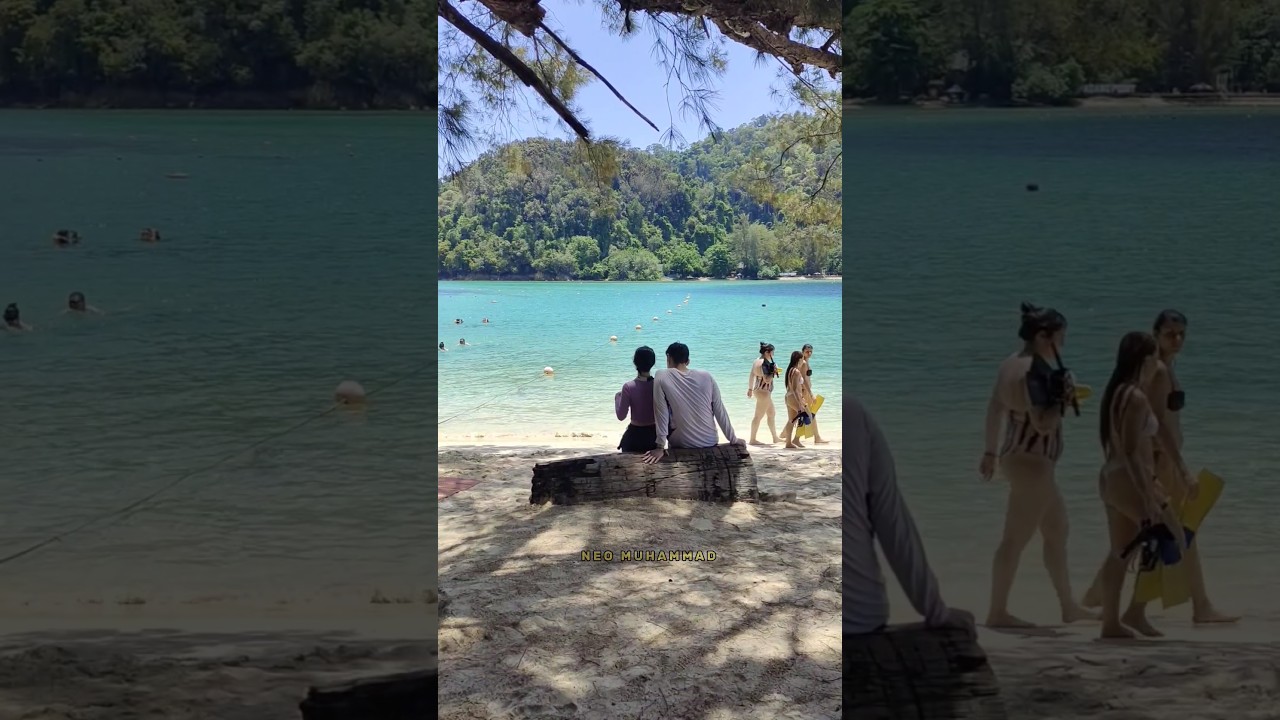 Percutian Di Pulau Sapi Kota Kinabalu Sabah Borneo 