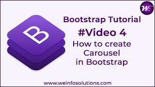 How to create Carousel in bootstrap 4 in Hindi | How to create Image Slider or Carousel in Bootstrap