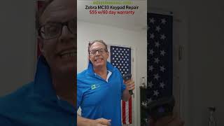 Zebra MC3300 Keypad Repair for $55 💸#mc3300  #barcodescanning  #zebra