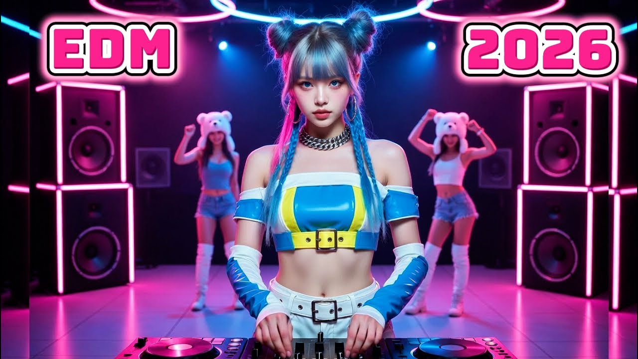 ⚡ Bass Drop Attack 2026 | EDM Remix Club Mix 💃 DJ Girl Style