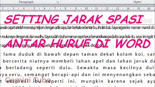 Download Lagu Cara Mengatur Jarak Spasi Antar Huruf di Word MP3