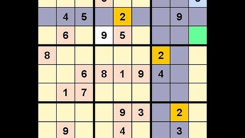 How to Solve Washington Times Sudoku Difficult January 14, 2022