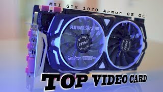 Msi Gtx 1070 Armor 8gb Oc Unboxing And Installation Youtube