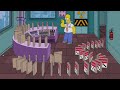 Simsons Simpsons Homer Makes A Long Dominoes Trail Of Domino S Pizza