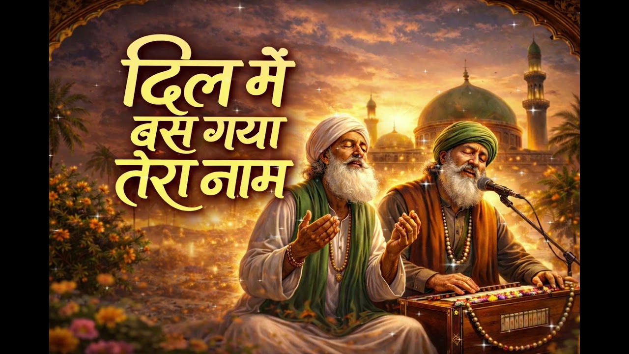 दिल में बस गया तेरा नाम Heart Touching Sufi Qawwali 2026 | New Sufi Kalam