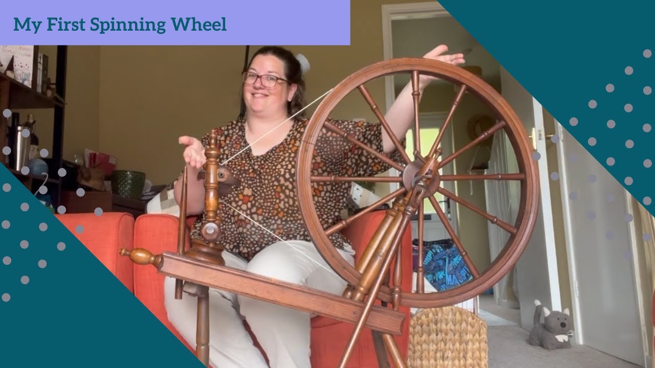 Introducing My First Spinning Wheel! - YouTube