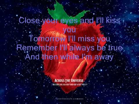 All My Loving - Jim Sturgess {Lyrics}