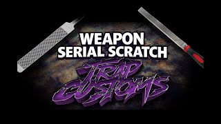 [FIVEM] 🔫 Weapon Serial Scratch Script Profile