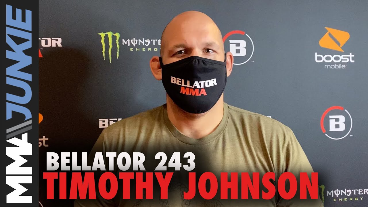 Timothy Johnson seeks another upset of Matt Mitrione | Bellator 243 pre-fight interview