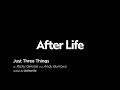 Just Three Things. Written for #Afterlife by Ricky Gervais and Andy Burrows
