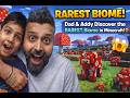 Dad &amp; Addy Discover the RAREST Biome in Minecraft! 🍄 | Survival Episode 3