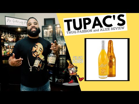 Tupac Thug Passion and Alize Gold Review #alize #hennessy #tupac #thugpassion #cristal