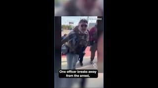 Officers Demand 25-Foot Buffer During Ice Arrests. But Thats Not The Law.