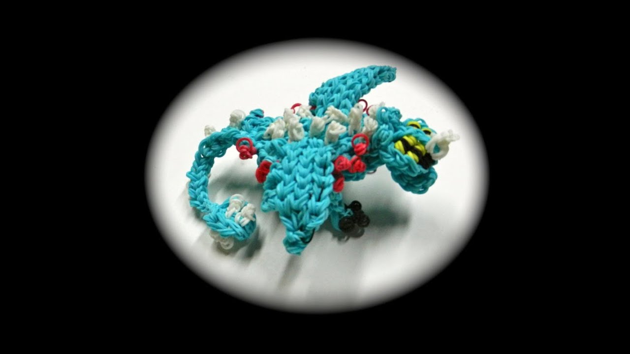 How to Loom Your Dragon (Part 2/2 Red Death Baby) - YouTube