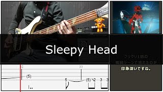 the pillows/Sleepy Head/Bass cover/TAB譜