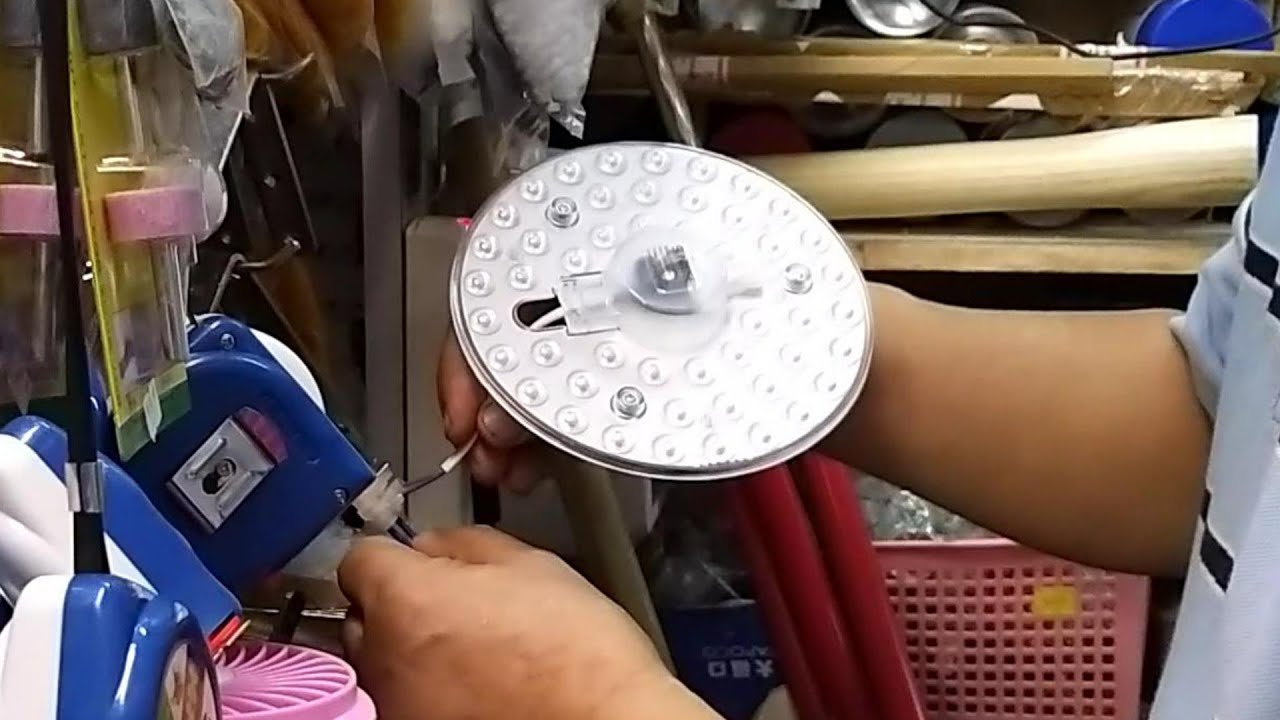 Led Replacement Project DIY 更換Led燈片 Replacement of Led lamp - YouTube