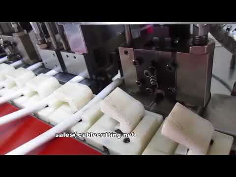 Automatic Power cable plug crimping machine