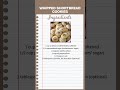 Whipped Shortbread Cookies
