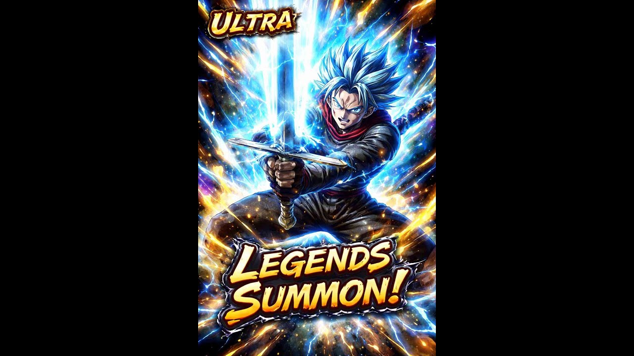 Ultra SOH trunks summoning #shortsfeed #dragonballlegends