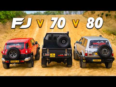 Video Toyota Land Cruiser OFF-ROAD BATTLE!