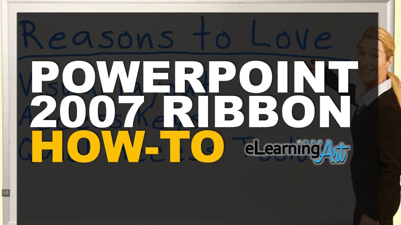 Powerpoint 2007 Ribbon Tutorial PowerPoint 2007 Ribbon How-to - YouTube