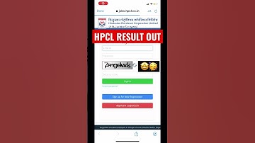 HPCL RESULT OUT !!                Link given in comment box 😇