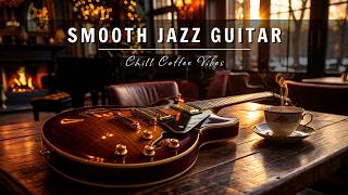 Smooth Jazz Guitar Music - Cool Cafe Vibes • Relaxing Guitar Music for Cafe, Study \u0026 Work