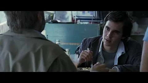 Max Minghella's scene with George Clooney