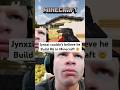 He Rebuild R6 in Minecraft 🔥🤯 #jynxzi #reaction #r6 #minecraft #rebuild #mods