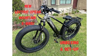Lectric XPeak OffRoad Mountain EBike! Unboxing and Assembly