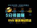 5 分钟搞懂 RNN 循环神经网络模型--从 0 开始学 AI （人工智能）