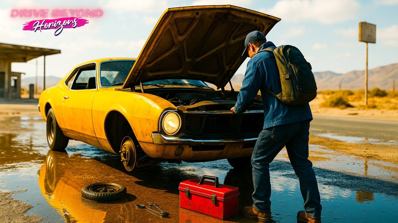 Building New Car In Desert | Drive Beyond Horizons Gameplay #2