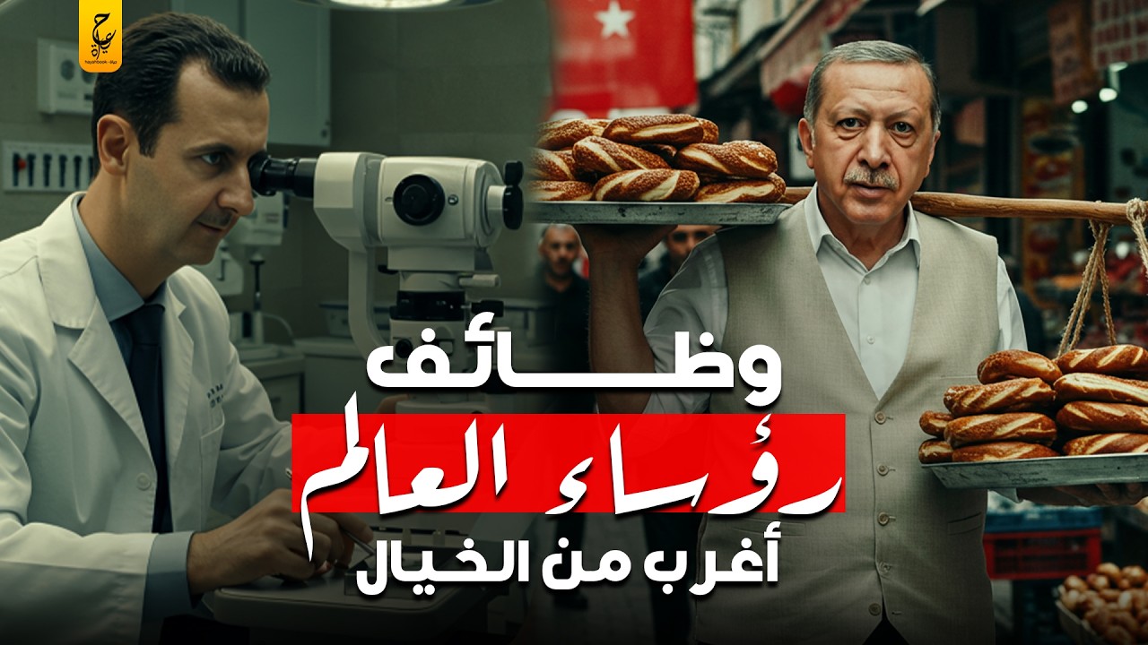 أغرب وظائف رؤساء العالم قبل الوصول للحكم