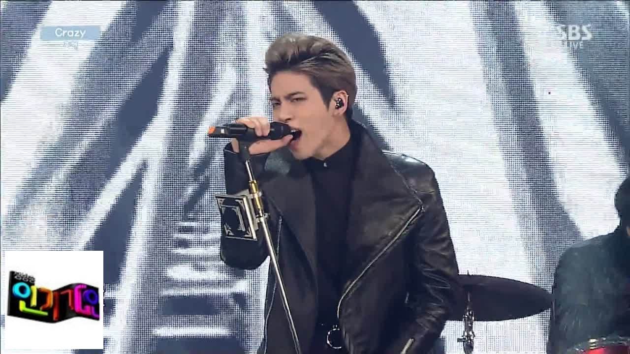 [종현(JONGHYUN)] Crazy (크레이지) 인기가요 Inkigayo 150215 YouTube