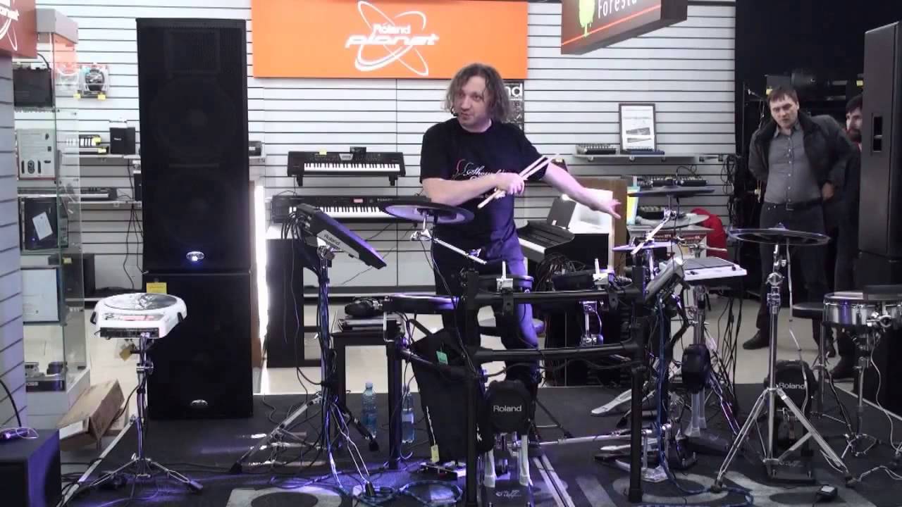 Roland planet - Valera Fomin - (part 2) - SPD SX Sampling Pad