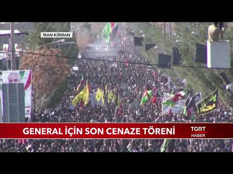 General Kasım Süleymani İçin Son Cenaze Töreni