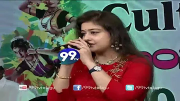 Melody Song Performance by Tina at Numaish - 2015 at Nampally - 99tv