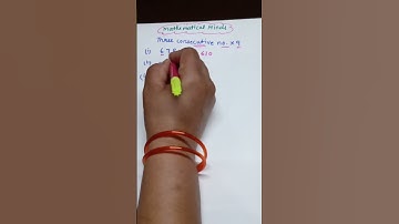 Three consecutive number multiplication by 9