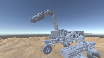 Simulation of 3R Articulated Arm in Unity 3D