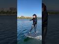 Water surfing is so cool #rushwave #Surfing #hydrofoil #electrichydrofoil