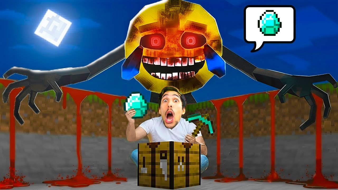 DEVO DARE i MIEI DIAMANTI al TAXMAN su MINECRAFT...