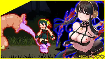 Echidna Wars Dx - Mirea  Skin as Yor Forger in assassin outfit