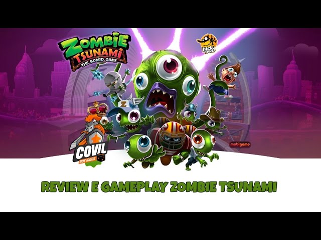 Zombie Tsunami Jogo de Tabuleiro em Promoção na Americanas