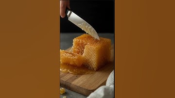 ASMR ❤️Honeycomb Cutting | Satisfying #relaxing #ai #honey#oddlysatisfying #fruit #glass#asmr ❤️#ai