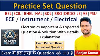 Electronics Important MCQs with Explanation | ECE & Electrical Competitive Exams | PSU Preparation