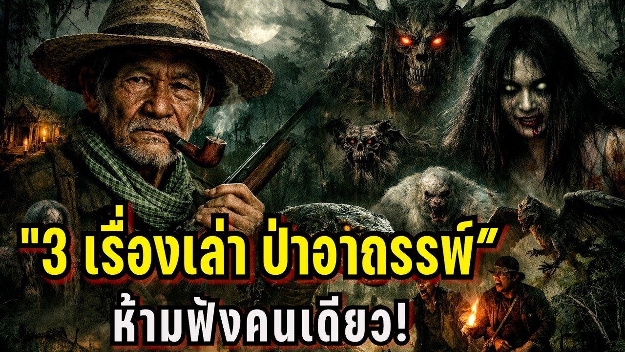 ประสบการณ์จริง เดินป่าเจอดี 3 เรื่องรวด