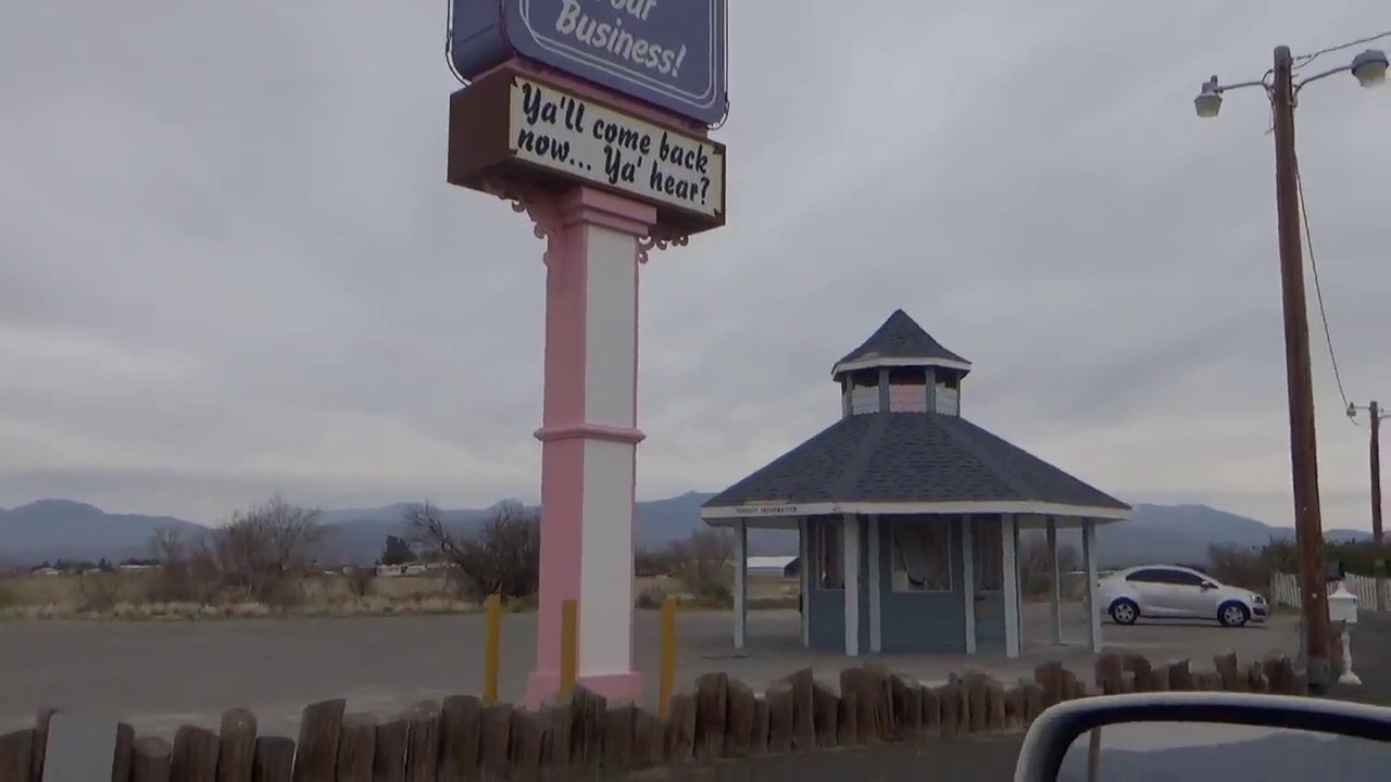 Brothel Drive By Tour, they wouldn't let us in ( Sheri's Ranch YouTube